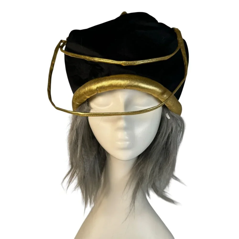 Spirit Halloween Fortnite Crackshot Child Costume Mask Gloves Wig Hat Sz L 12-14